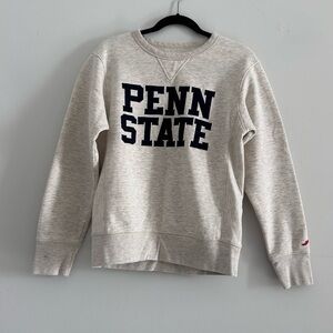 League Penn State Light Gray Crewneck Sweater Sweatshirt